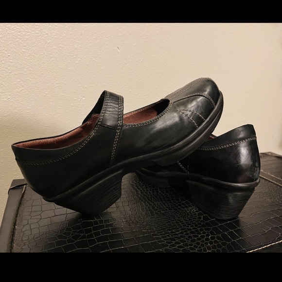 Sanita Black Mary Jane Style Mules - Picture 6 of 11